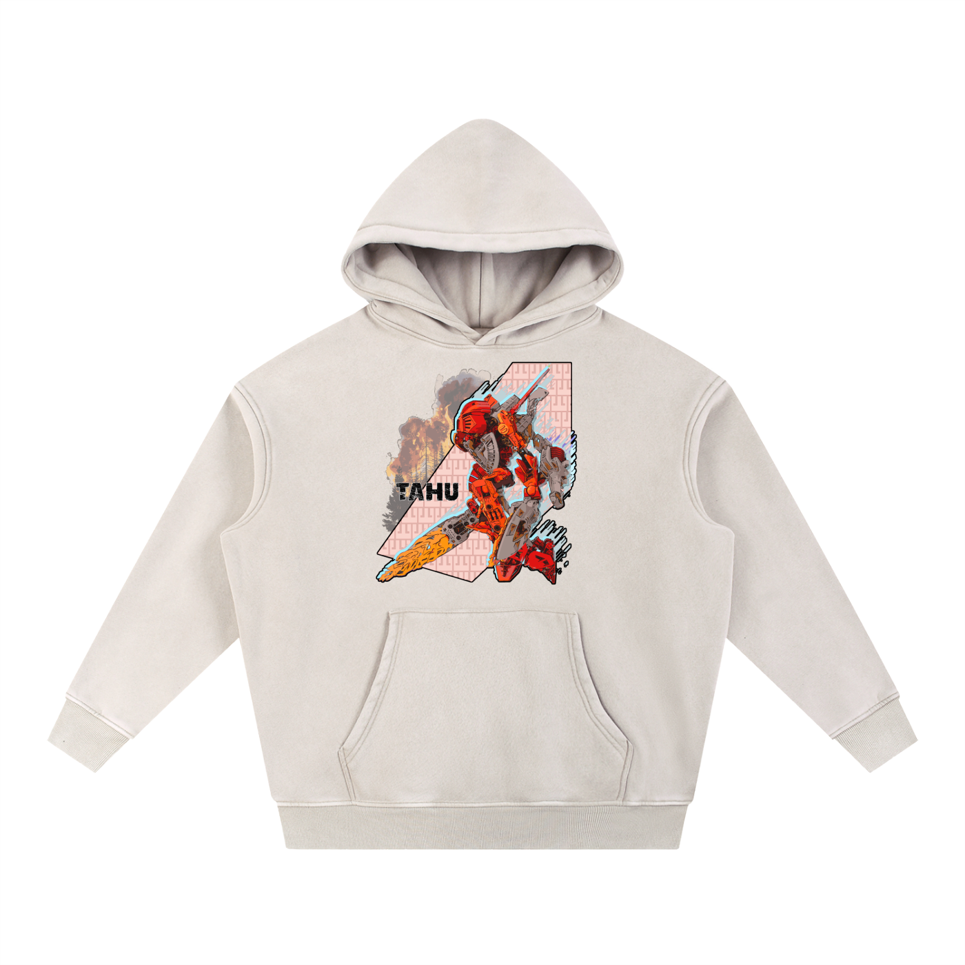 Tahu Adaptive Distress Washed Hoodie - Skybirdmakes