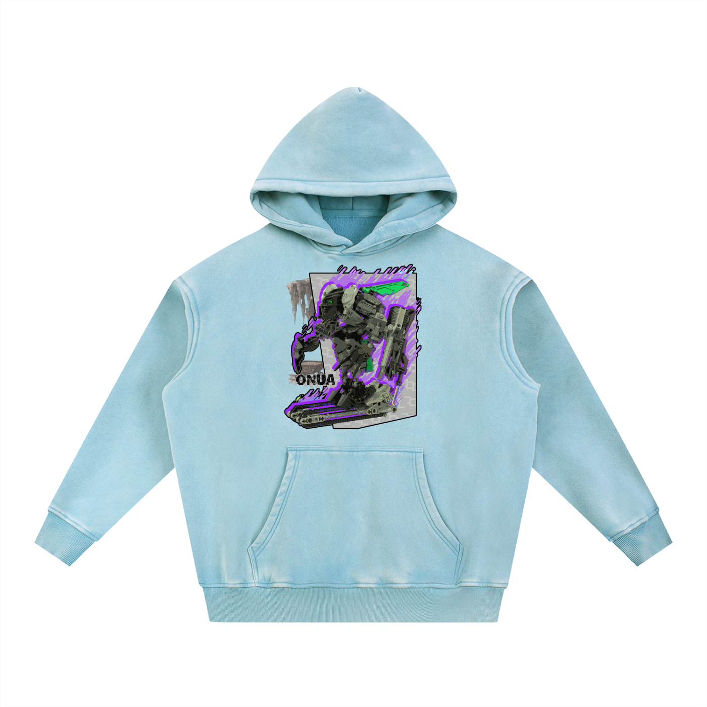 Onua Adaptive Distress Washed Hoodie - Skybirdmakes
