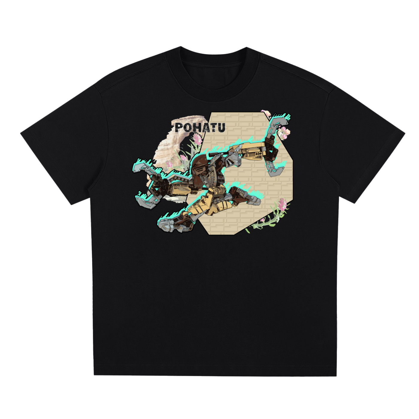 Pohatu Adaptive Graphic Tee - Skybirdmakes