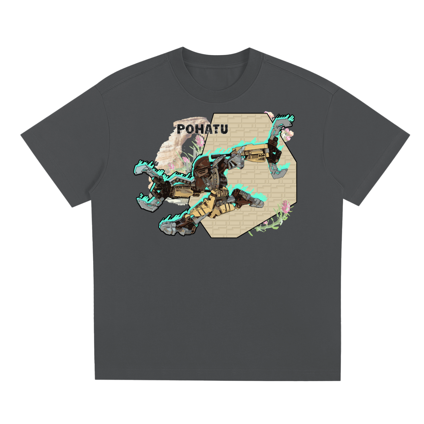 Pohatu Adaptive Graphic Tee - Skybirdmakes