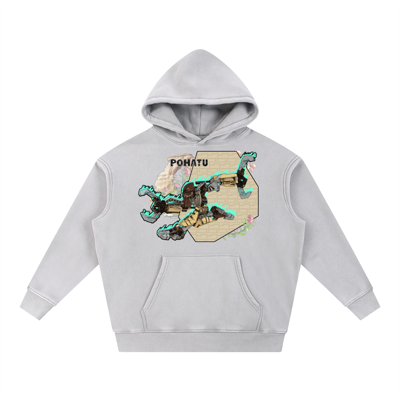 Pohatu Adaptive Distress Washed Hoodie - Skybirdmakes