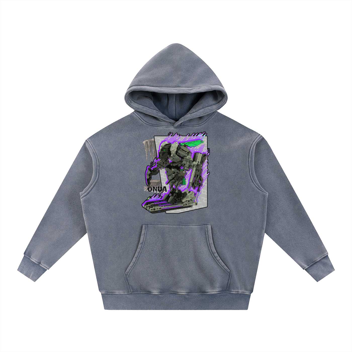 Onua Adaptive Distress Washed Hoodie - Skybirdmakes