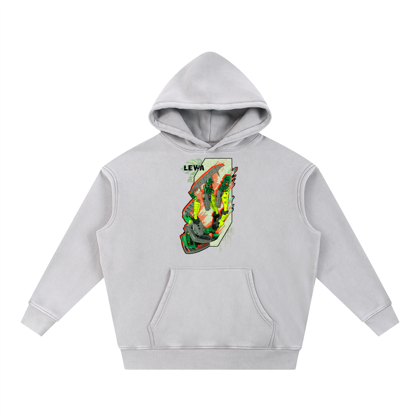 Lewa Adaptive Distress Washed Hoodie - Skybirdmakes