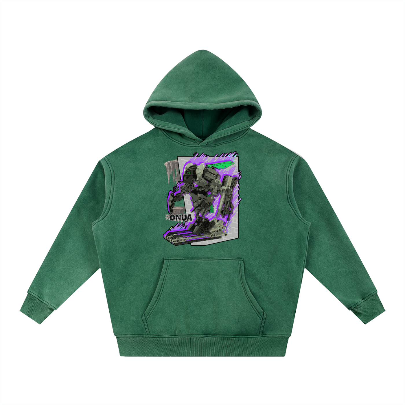 Onua Adaptive Distress Washed Hoodie - Skybirdmakes